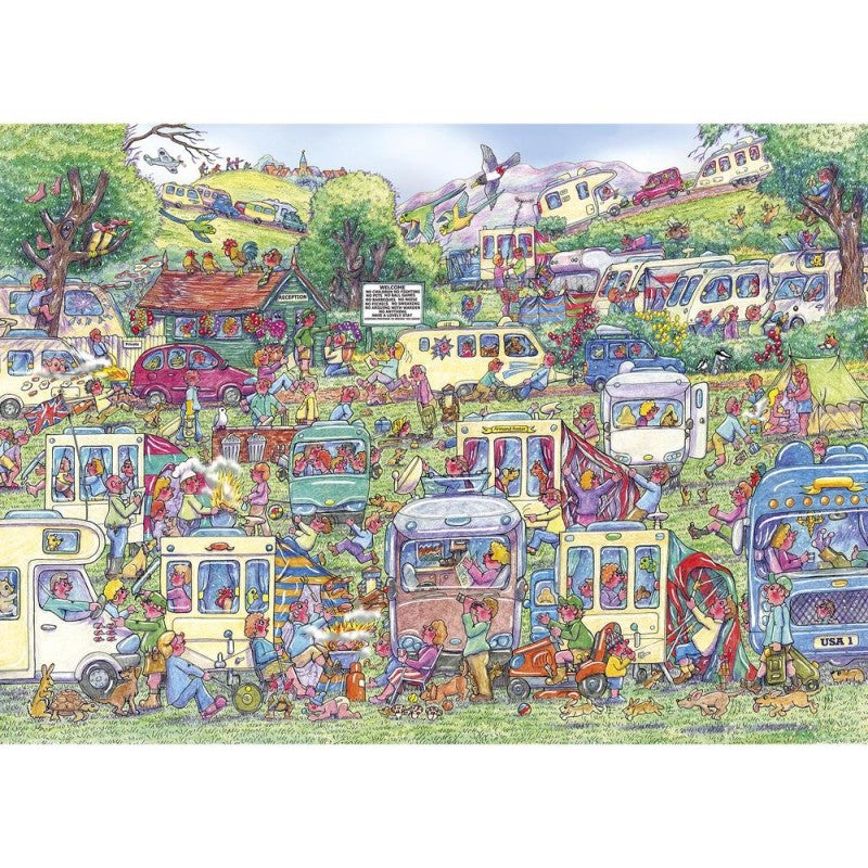 Puzzle "Caravan Chaos"
