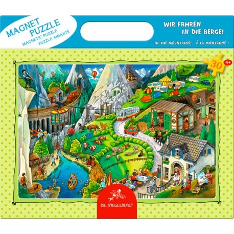 Puzzle magnético - Na Montanha