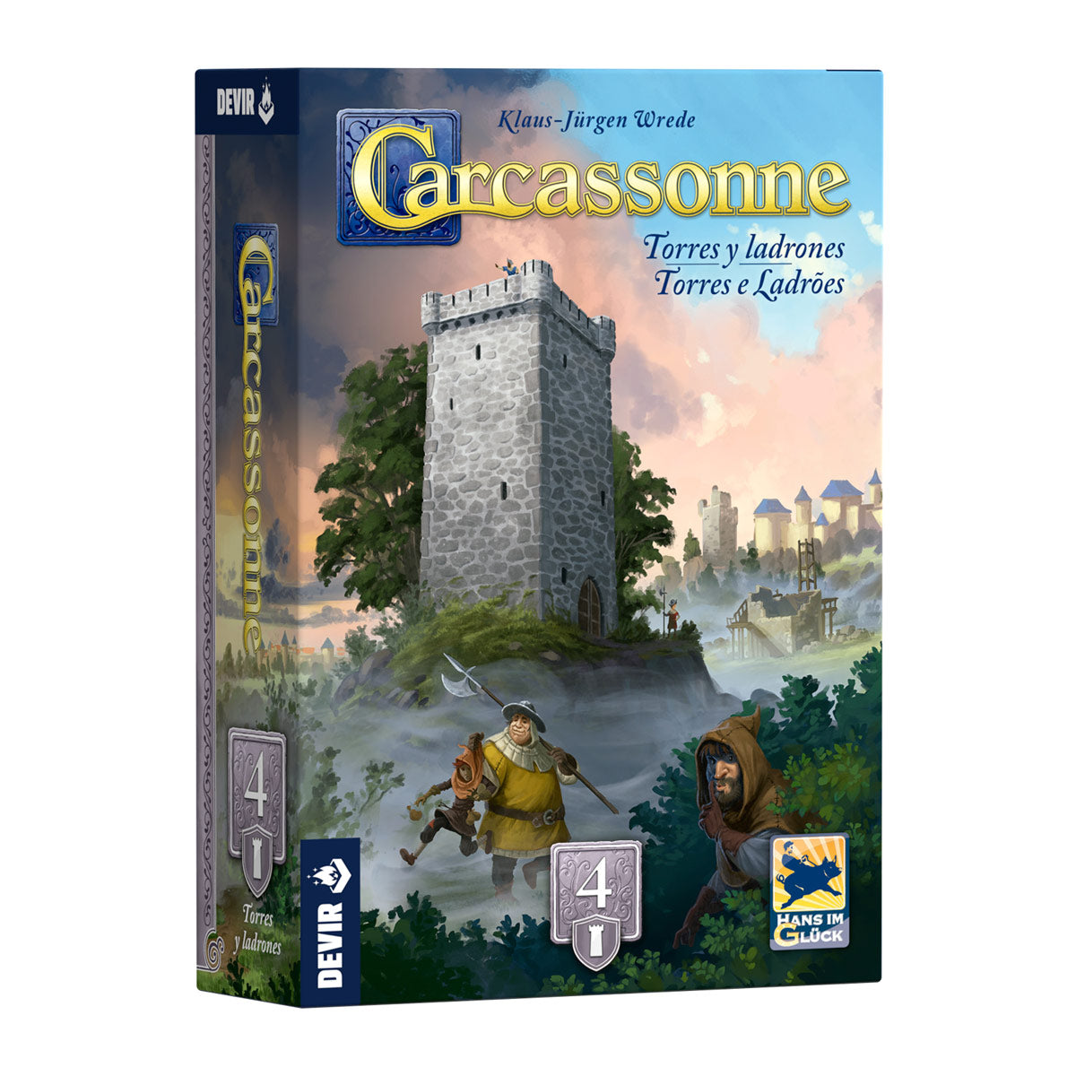 Carcassonne: Torres e Ladrões