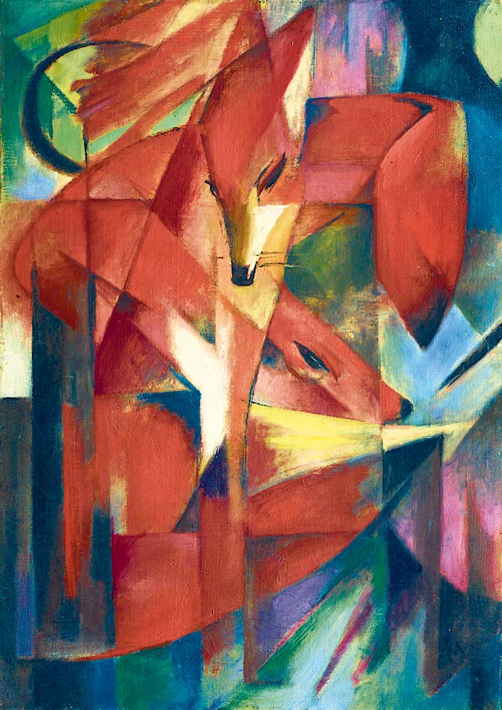 Puzzle Franz Marc - The Foxes