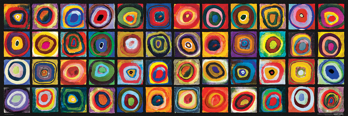Puzzle Wassily Kandinsky - Color Square
