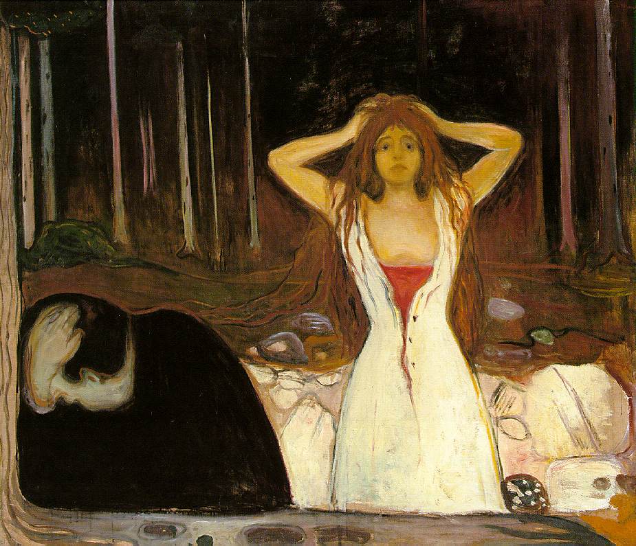 Puzzle Edvard Munch - Ashes