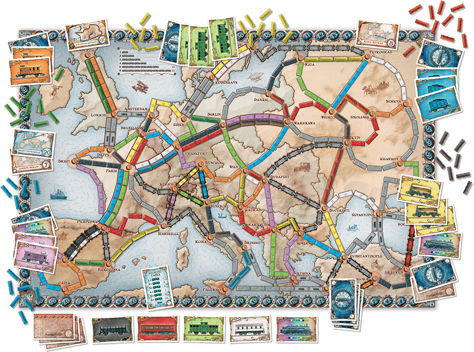 Ticket to Ride Europa
