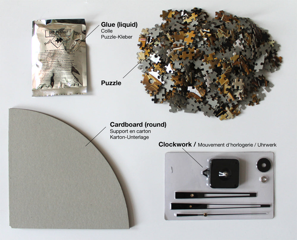 Puzzle Relógio "Dance with the Night"