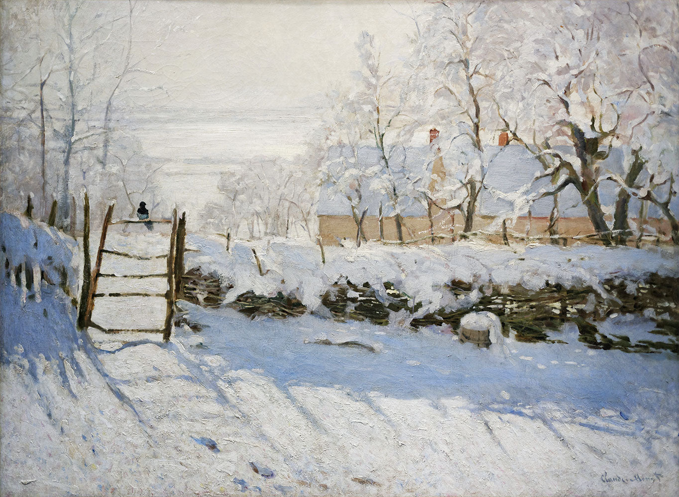 Puzzle "Claude Monet - The Magpie"