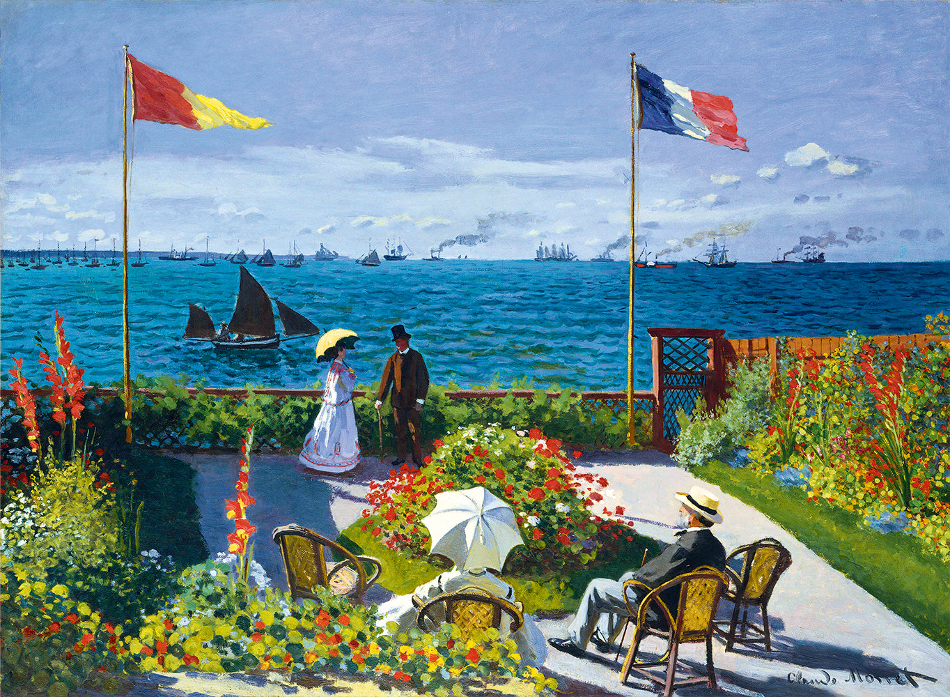 Puzzle Claude Monet - Garden at Sainte-Adresse