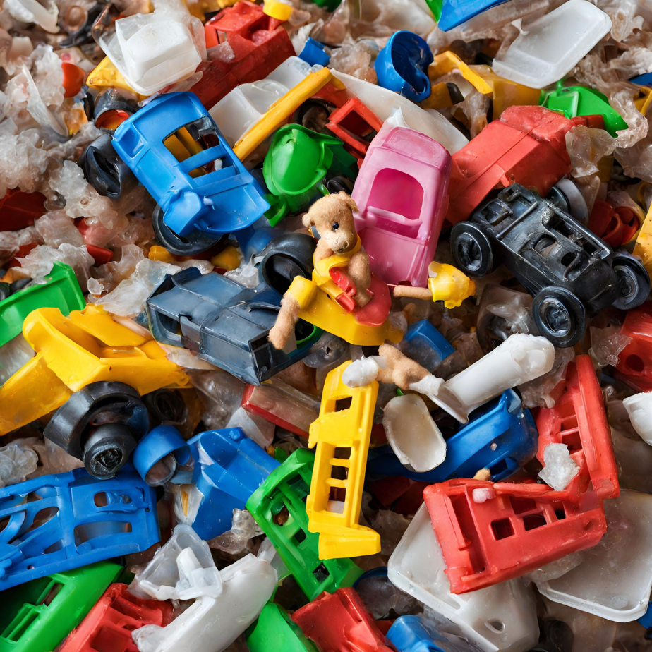 O lado negro dos brinquedos de plástico