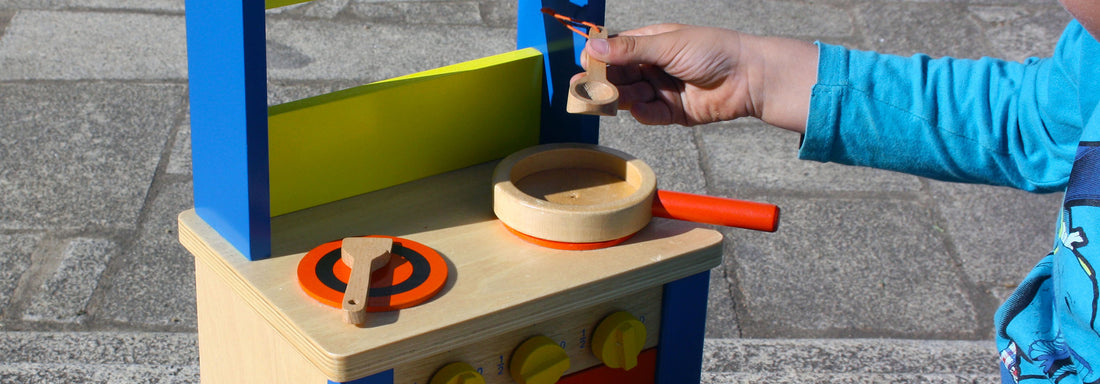 Os brinquedos de madeira são melhores!