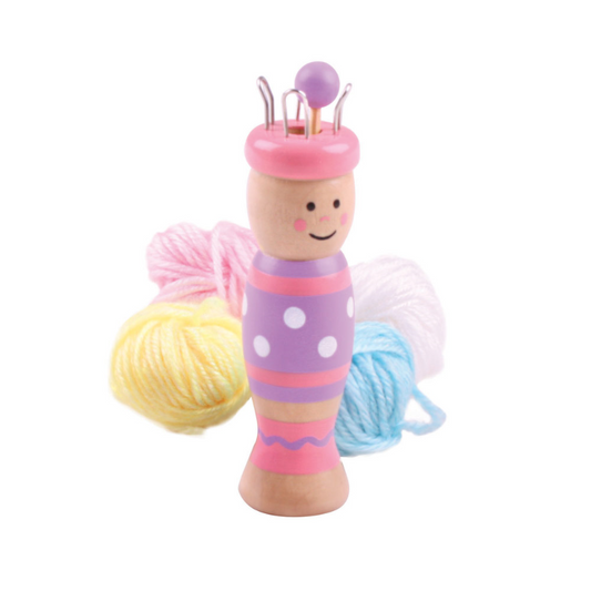 Boneca de tricotar "French Knitting"