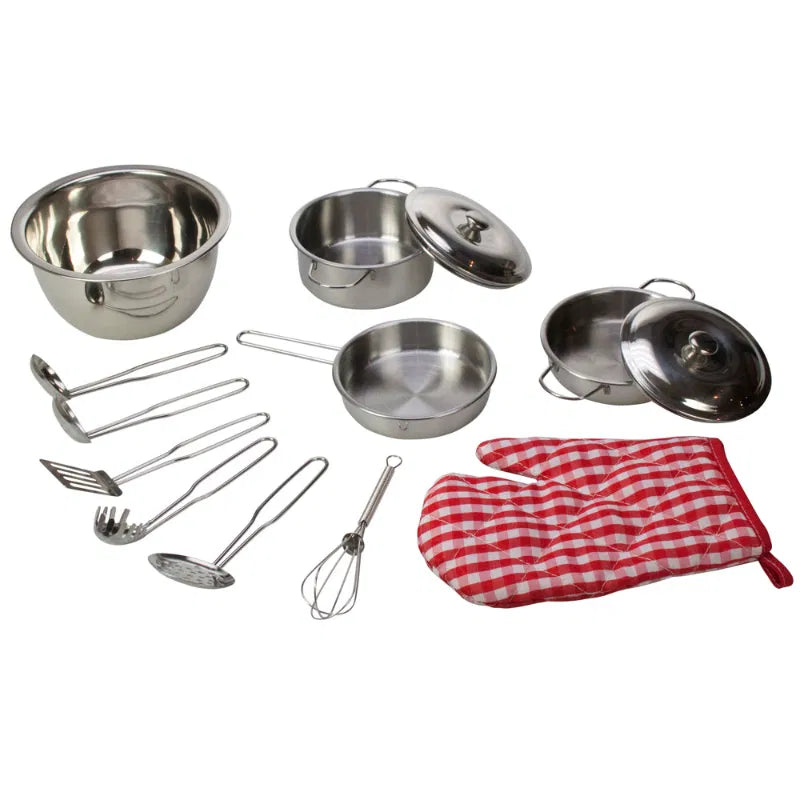 Conjunto de cozinha em metal