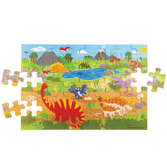 Puzzle de chão Dinossauros