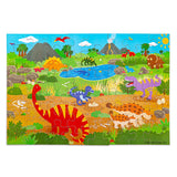 Puzzle de chão Dinossauros