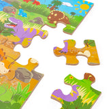 Puzzle de chão Dinossauros