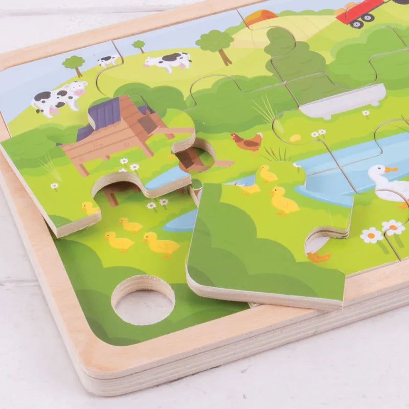 Puzzle "On The Farm"