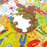 Puzzle de chão circular The Four Season
