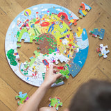 Puzzle de chão circular The Four Season