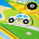 Puzzle com som Transporte