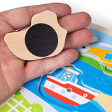 Puzzle com som Transporte