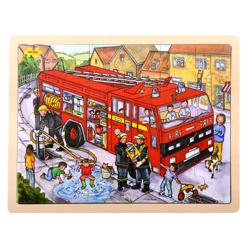 Puzzle Camião de bombeiros
