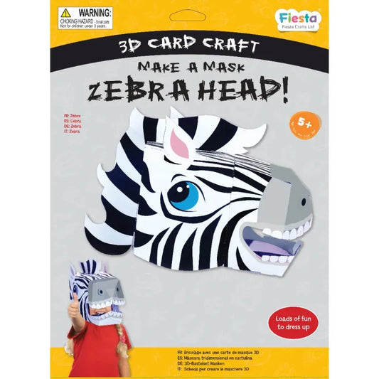 Kit de construção de máscara Zebra