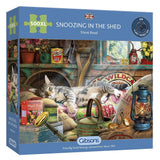 Puzzle "Snoozing in the Shed"