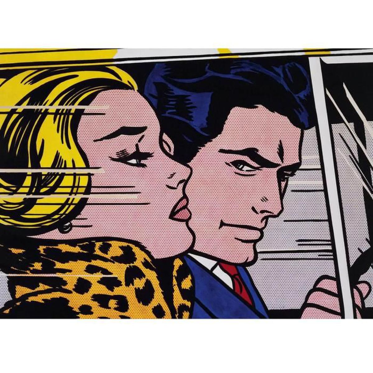 Puzzle Roy Lichtenstein - In the Car