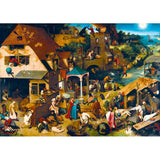 Puzzle Pieter Bruegel the Elder - Netherlandish Proverbs