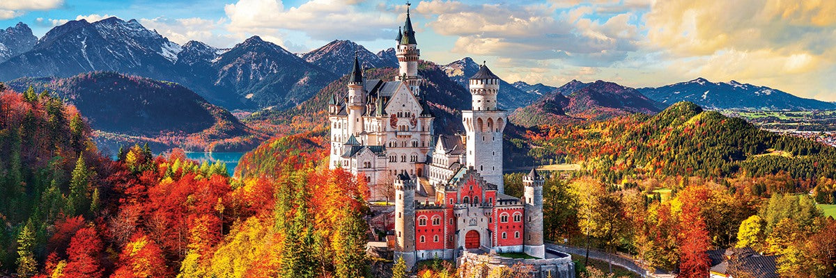 Puzzle Neuschwanstein in Fall