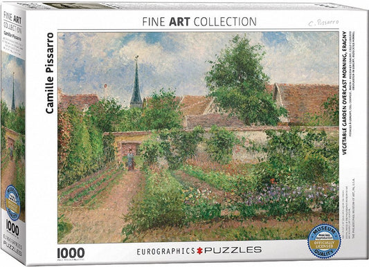 Puzzle Camille Pissarro - Vegetable Garden Overcast Morning
