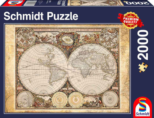 Puzzle Historic World Map