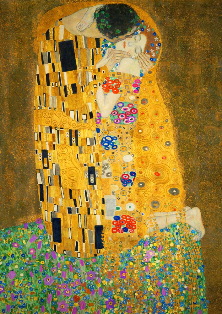 Puzzle "The Kiss" - Gustave Klimt