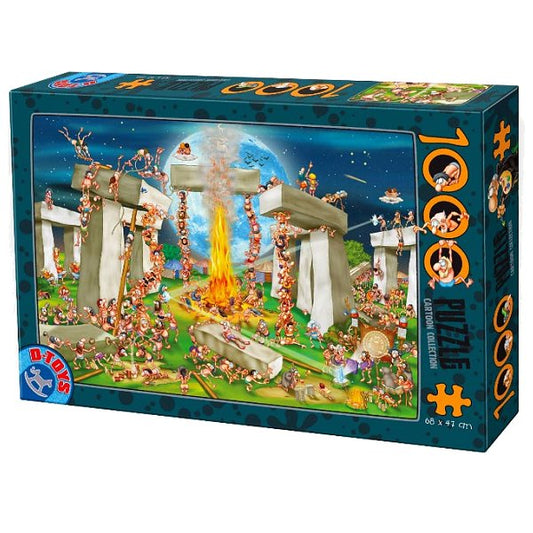 Puzzle Cartoon Collection: Stonehenge