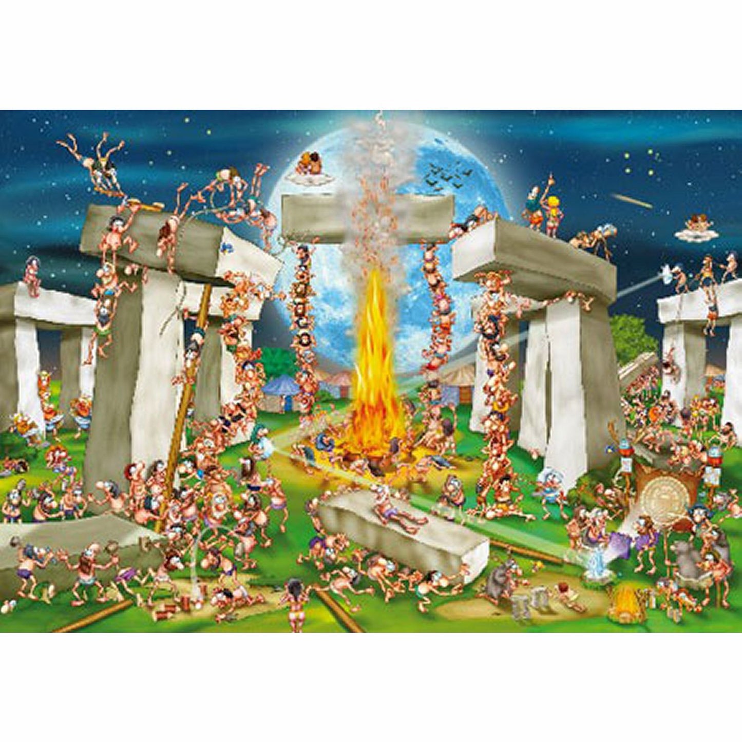 Puzzle Cartoon Collection: Stonehenge