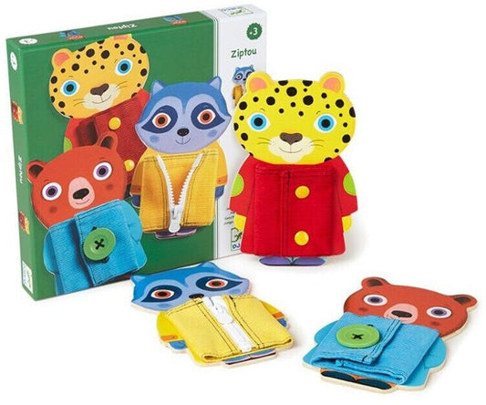 Jogo de Abotoar e Fechar Roupa