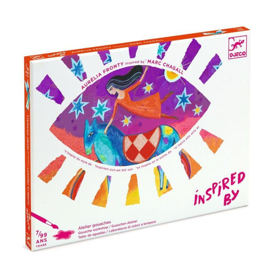 Actividade com Aguarela "Num Sonho"