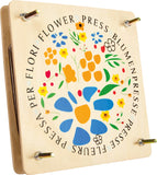 Prensa para flores e folhas