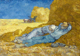 Puzzle "Vincent Van Gogh - The siesta (after Millet)"