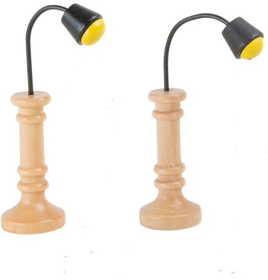 Candeeiros para pistas de comboios