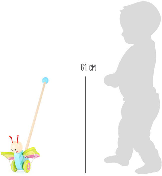 Brinquedo de empurrar "Borboleta"